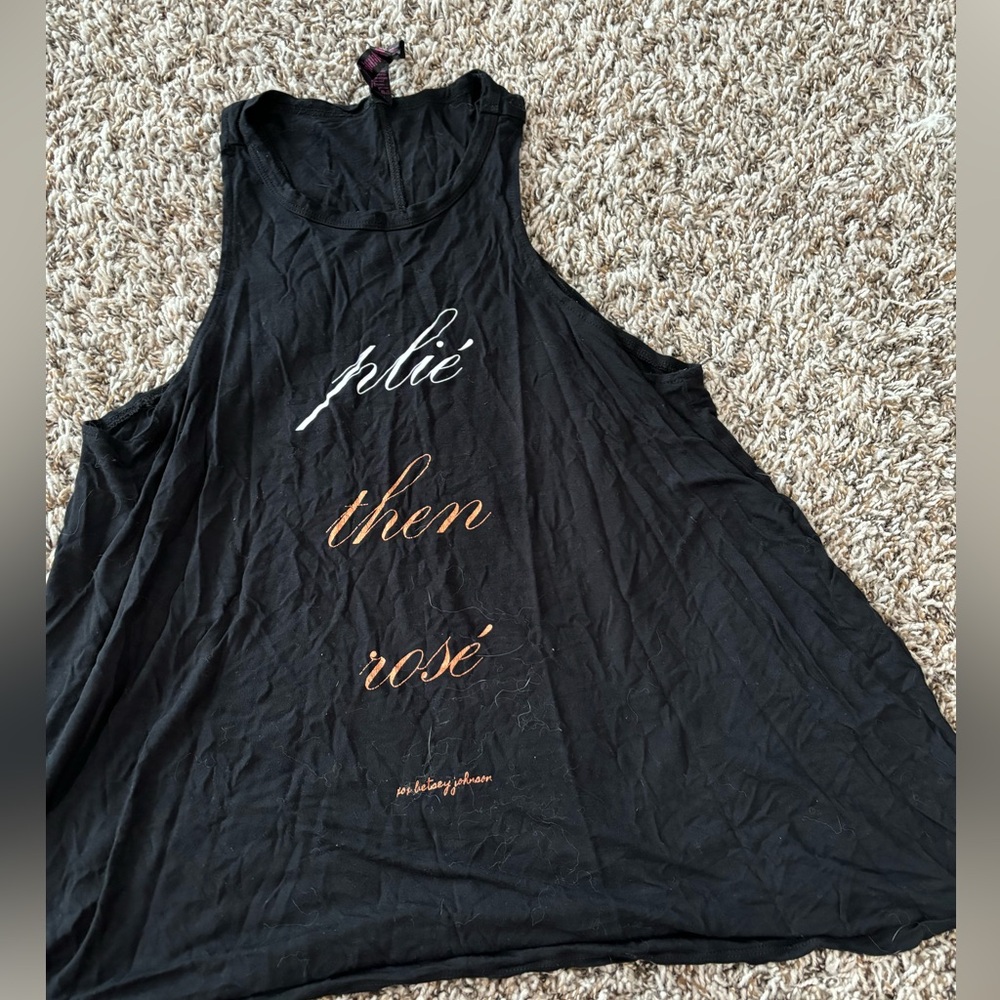 Betsy Johnson tank top.